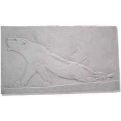 Assyrian Dying Lioness Garden Animal Statue - XoticBrands Home Decor