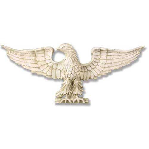 War Eagle 39 W Garden Animal Statue - XoticBrands Home Decor