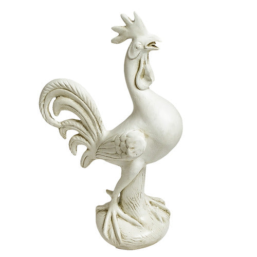  Rooster Crowing 22 Animal Sculpture, Home Decor, XoticBrands, XoticBrands Home Decor