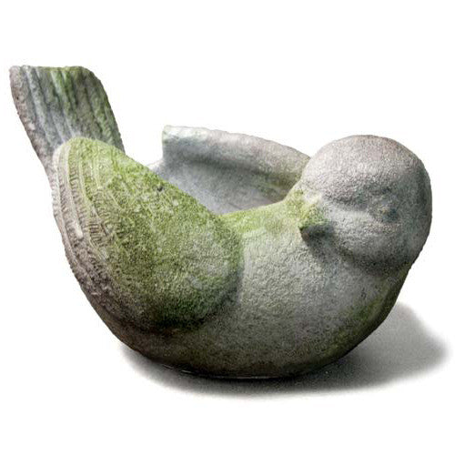 Right Looking Bird Planter Garden Animal Statue - XoticBrands Home Decor