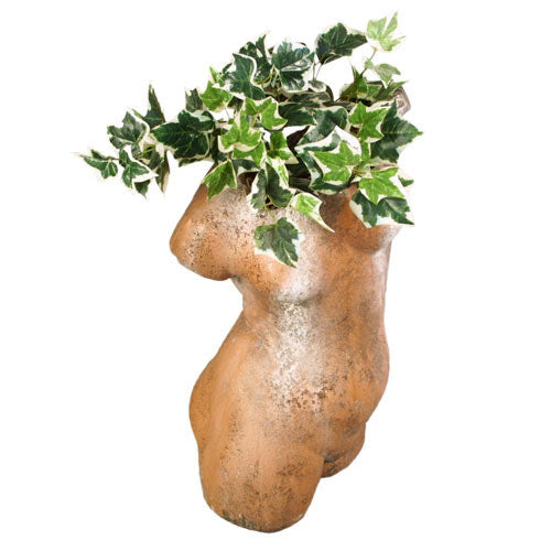Woman Torso Planter 25 Garden Display - XoticBrands Home Decor