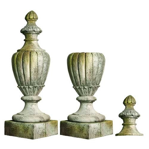 Pershing Finial Urn - Architectural   Finials - XoticBrands Home Decor