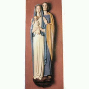  HOLY FAMILY (WALL UNIT) 5' Animal Religious  Sculpture, Religious Decor, XoticBrands, XoticBrands Home Decor