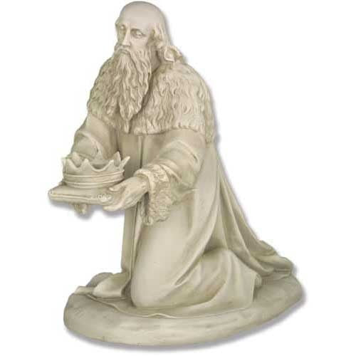 King Balthasar Religious Sculpture - XoticBrands Home Decor