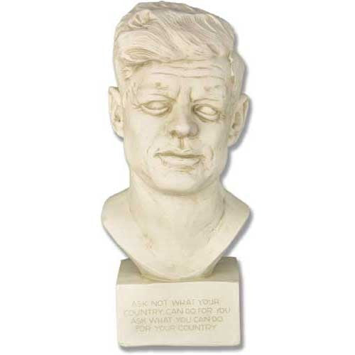 John F. Kennedy -  Famous Americans Busts - XoticBrands Home Decor