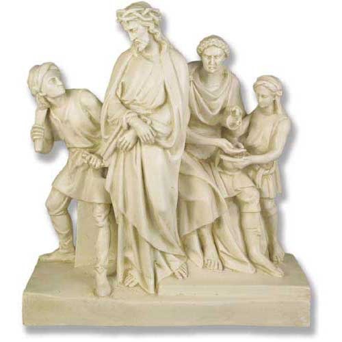 Jesus Is Condemned Station # 1 Religious Sculpture - XoticBrands Home Decor