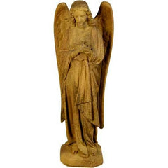 Chapel Crossed Angel 26 Garden Angel Statue - XoticBrands Home Decor