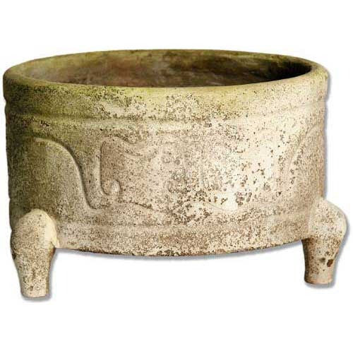 Legged Chinese Bowl 8.5 -  Asian/Eastern Display - XoticBrands Home Decor