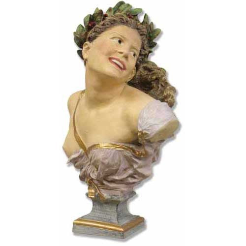 Victoria Le Danse Bust 25 Sq Base -  Other Busts Sculpture - XoticBrands Home Decor