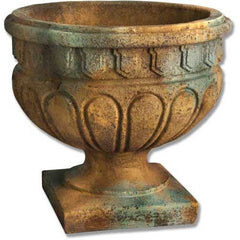 Fancy Fluted Urn 20 - Architectural   Urns - XoticBrands Home Decor