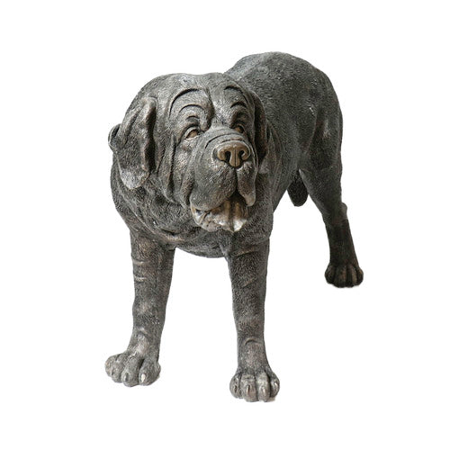  St. Bernard Dog standing 31"h  Animal  Sculpture, Home Decor, XoticBrands, XoticBrands Home Decor
