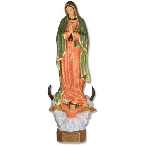 Our Lady Of Guadalupe-32 H Religious Sculpture - XoticBrands Home Decor