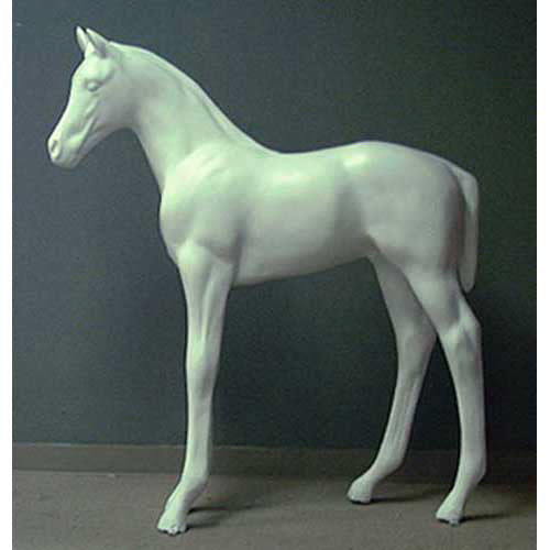  Standing Colt (Horse) 48 Animal Sculpture, Home Decor, XoticBrands, XoticBrands Home Decor