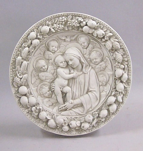  Casa Barbieri Roundel Animal Religious  Sculpture, Religious Decor, XoticBrands, XoticBrands Home Decor