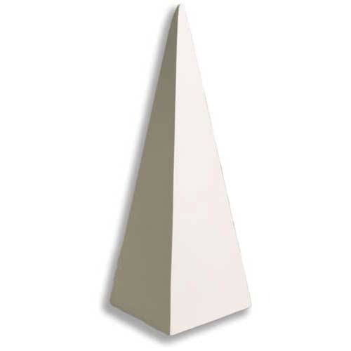 Triangular Pyramid -  Geometric Shapes Drawing Casts - XoticBrands Home Decor