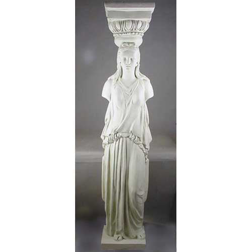  Athenian Caryatid 2 Sided 78 Animal Architectural  Sculpture, Home Decor, XoticBrands, XoticBrands Home Decor