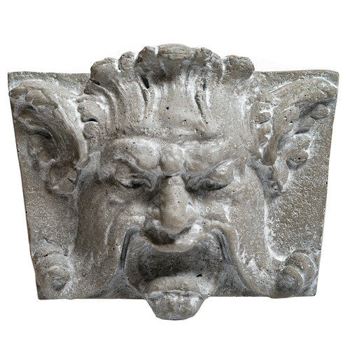 Greenman Frank Plaque 11 - Architectural   Friezes,Traceries & Tiles - XoticBrands Home Decor