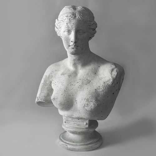  Venus De Milo Bust Lg 32 H Animal Busts  Sculpture, Home Decor, XoticBrands, XoticBrands Home Decor