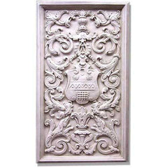  Renaissance Shield Panel 27 Sculpture - Wall, Wall, XoticBrands, XoticBrands Home Decor