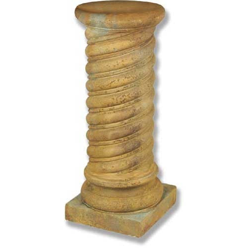 Twisted Pedestal 26 H - Pedestal Sculpture - XoticBrands Home Decor