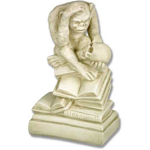 Darwin Ape-12 -  Figurines Classical  Sculpture - XoticBrands Home Decor