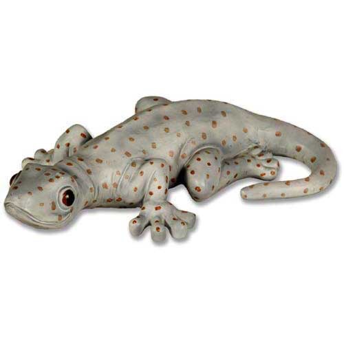  Gecko 12 W Animal Sculpture - Animals, Animals, XoticBrands, XoticBrands Home Decor