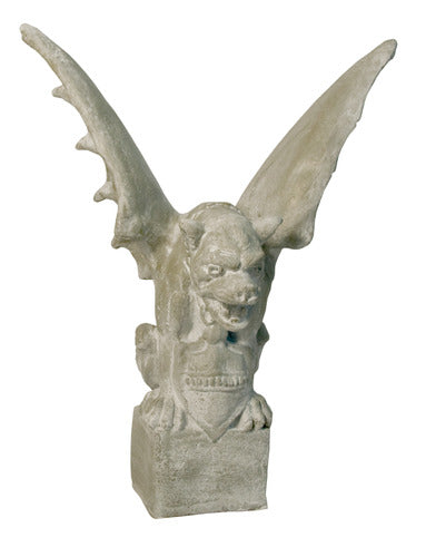 Gargoyle Of Lyon-Giant 60 Gargoyle Sculpture - XoticBrands Home Decor