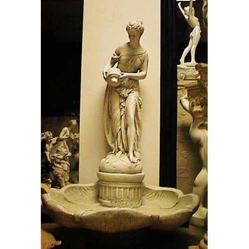  Adrienne /Italian Shell Fount  Garden  Sculpture, Home Decor, XoticBrands, XoticBrands Home Decor