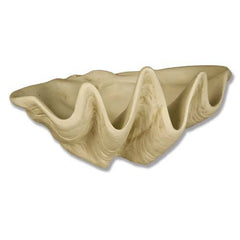 Clam Shell Planter 9 H Garden Animal Statue - XoticBrands Home Decor