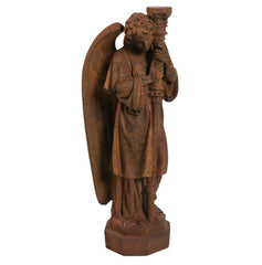  Altar Angel Left 27 Animal Angel Sculpture, Home Decor, XoticBrands, XoticBrands Home Decor