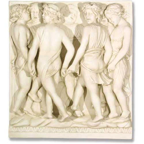  Cantoria Frieze/Dancing 42 Sculpture - Wall, Wall, XoticBrands, XoticBrands Home Decor