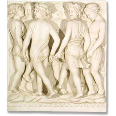  Cantoria Frieze/Dancing 42 Sculpture - Wall, Wall, XoticBrands, XoticBrands Home Decor