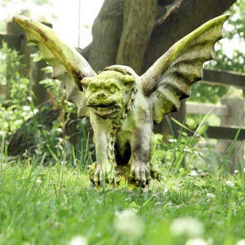 Tuscany Gargoyle 18 H Gargoyle Sculpture - XoticBrands Home Decor