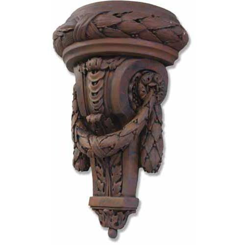 Ornate Swag Bracket - Architectural   Brackets - XoticBrands Home Decor