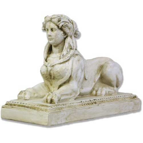 Victorian Nymph Sphinx 7 -  Egyptian Display - XoticBrands Home Decor