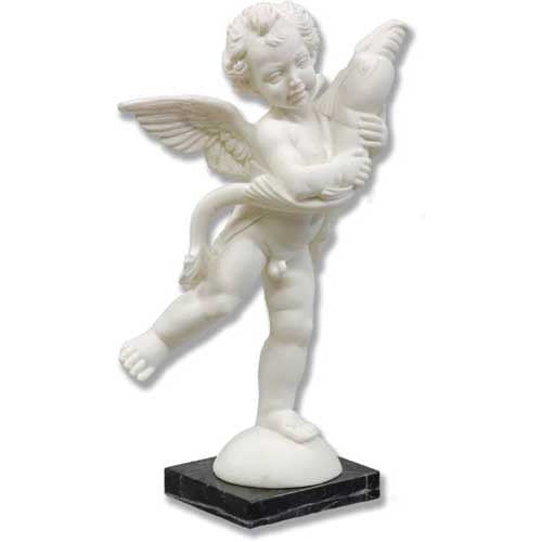 Puttino By Verrocchio -  Figurines Classical  Sculpture - XoticBrands Home Decor