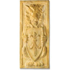 Lion Crest Plaque 38 - Architectural   Friezes,Traceries & Tiles - XoticBrands Home Decor
