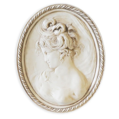  Cameo (Straight)  Wall  Sculpture, Home Decor, XoticBrands, XoticBrands Home Decor