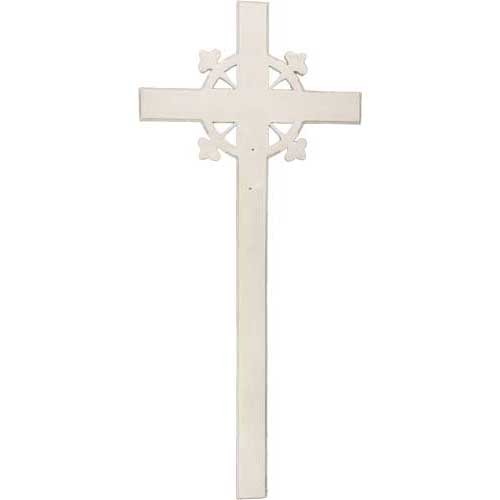 Cross & Gingerbread Wall 58 Religious Sculpture - Religious - XoticBrands Home Decor