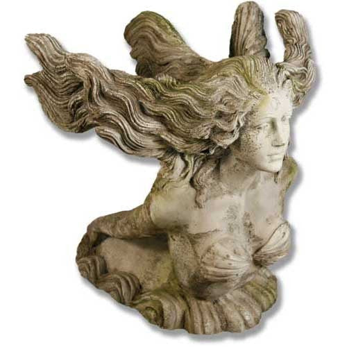 Mermaid Torso 26 Garden Animal Statue - XoticBrands Home Decor