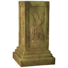 Julian Square Pedestal 25 - Pedestal Sculpture - XoticBrands Home Decor
