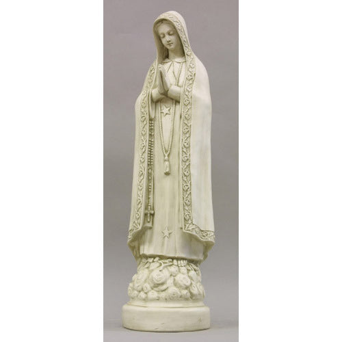  Our Lady Of Fatima Animal Religious  Sculpture, Religious Decor, XoticBrands, XoticBrands Home Decor