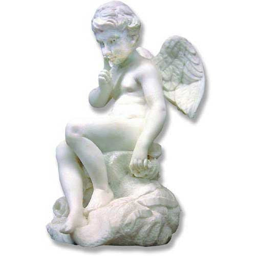 Mischievous Cupid Garden Angel Statue - XoticBrands Home Decor