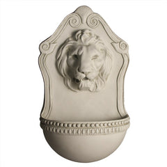 Aged Lion Wall Fountain 23 Garden Animal Statue - XoticBrands Home Decor
