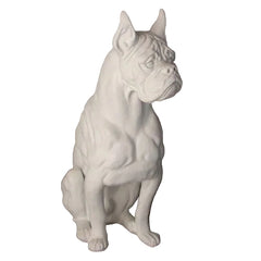  Boxer Dog 30 H Animal Sculpture, Home Decor, XoticBrands, XoticBrands Home Decor