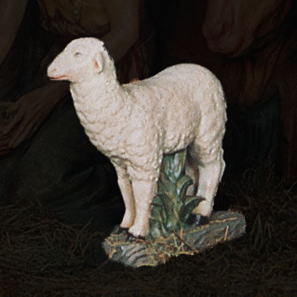  3 SHEEP STANDING FOR LIFESIZE SET 24"H Animal Religious  Sculpture, Religious Decor, XoticBrands, XoticBrands Home Decor