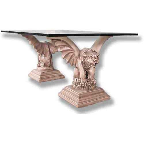 Tuscan Gargoyle Cocktail-Set - Architectural   Tables & Table Bases - XoticBrands Home Decor