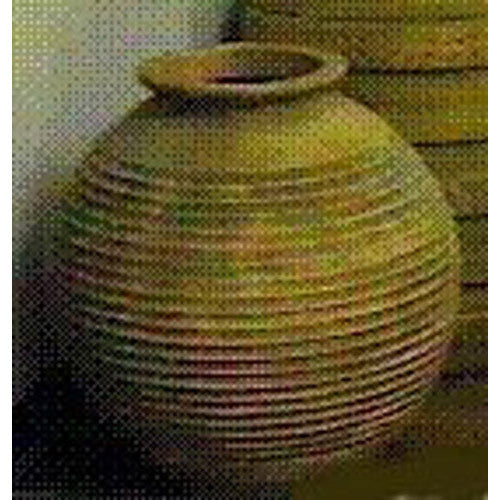 Round Ribbed Urn 29 (See Fs60204) Planter - XoticBrands Home Decor