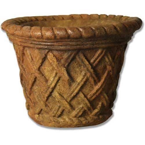 Lattice Pot Small 10" Garden Display - XoticBrands Home Decor