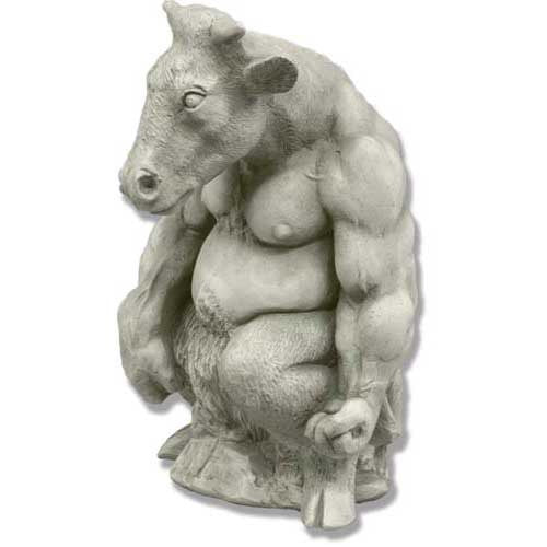 Minotaur 16 Garden Animal Statue - XoticBrands Home Decor